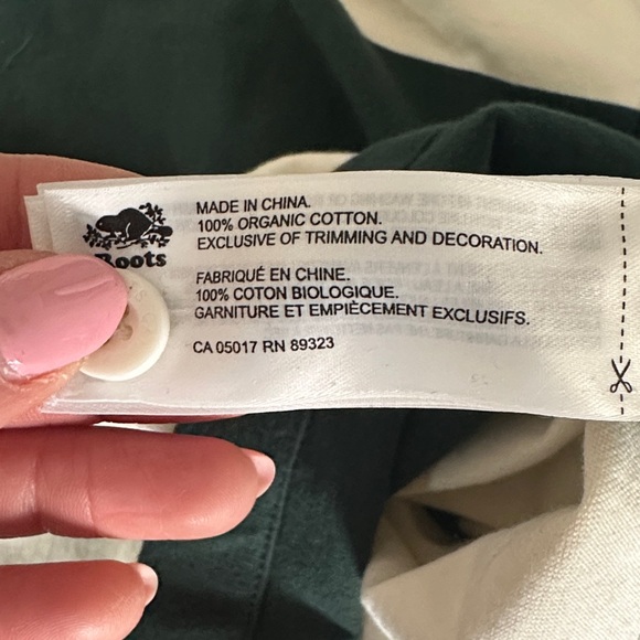 Roots Green and White Striped Rugby Maxi Dress Preppy Polo Women’s Large Organic - Picture 9 of 10